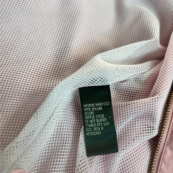 Vintage Lauren Ralph Lauren Mesh Lined Hooded Windbreaker Jacket - Picture 12 of 13